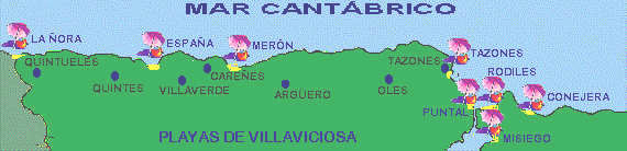 Playas del concejo de Villaviciosa